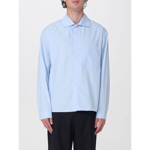 Jil Sander Men Jil Sander Long-Sleeved Cotton Shirt With Patch Pocket